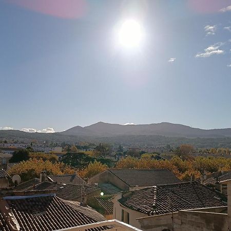 Mont Ventoux - Terrasse - Vue Degagee - Linge De Qualite - Fibre - Confort Gardanne Exteriör bild